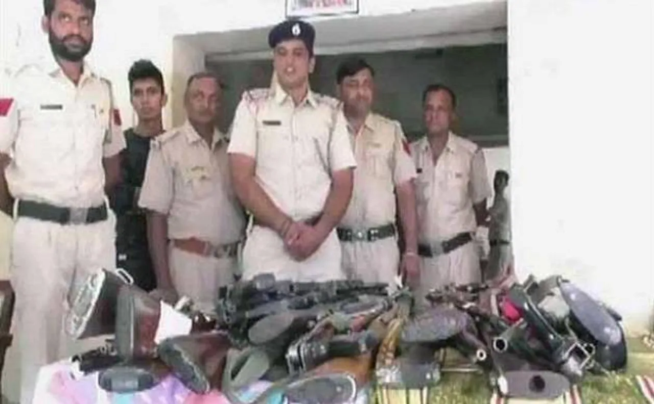 Huge cache of weapons recovered from Dera Sacha Sauda headquarters in Sirsa