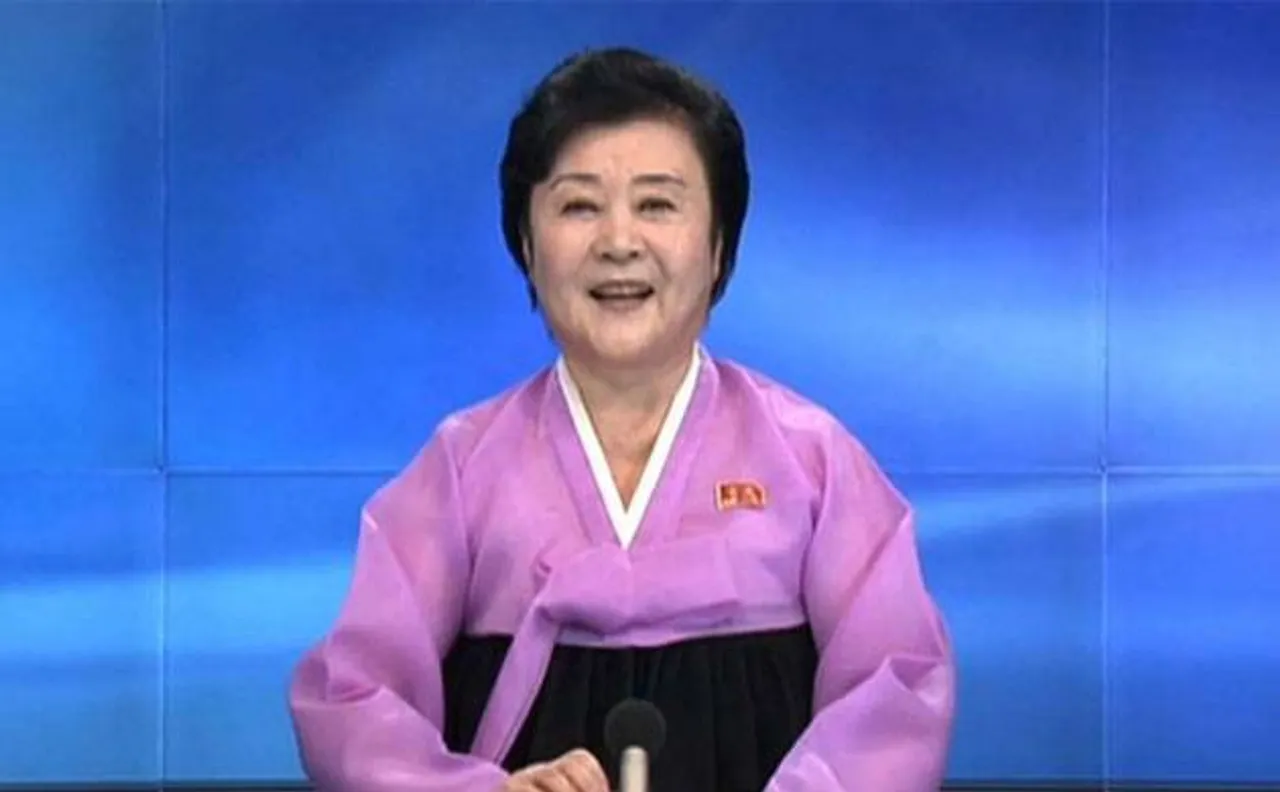 N Koreaâ€™s â€˜pink ladyâ€™ who enthusiastically announces nuclear bomb tests on TV