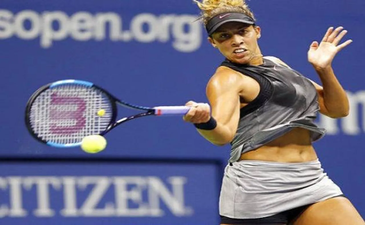 US Open 2017: Madison Keys beats Kaia Kanepi in quarters to complete American sweep of women's semifinals 