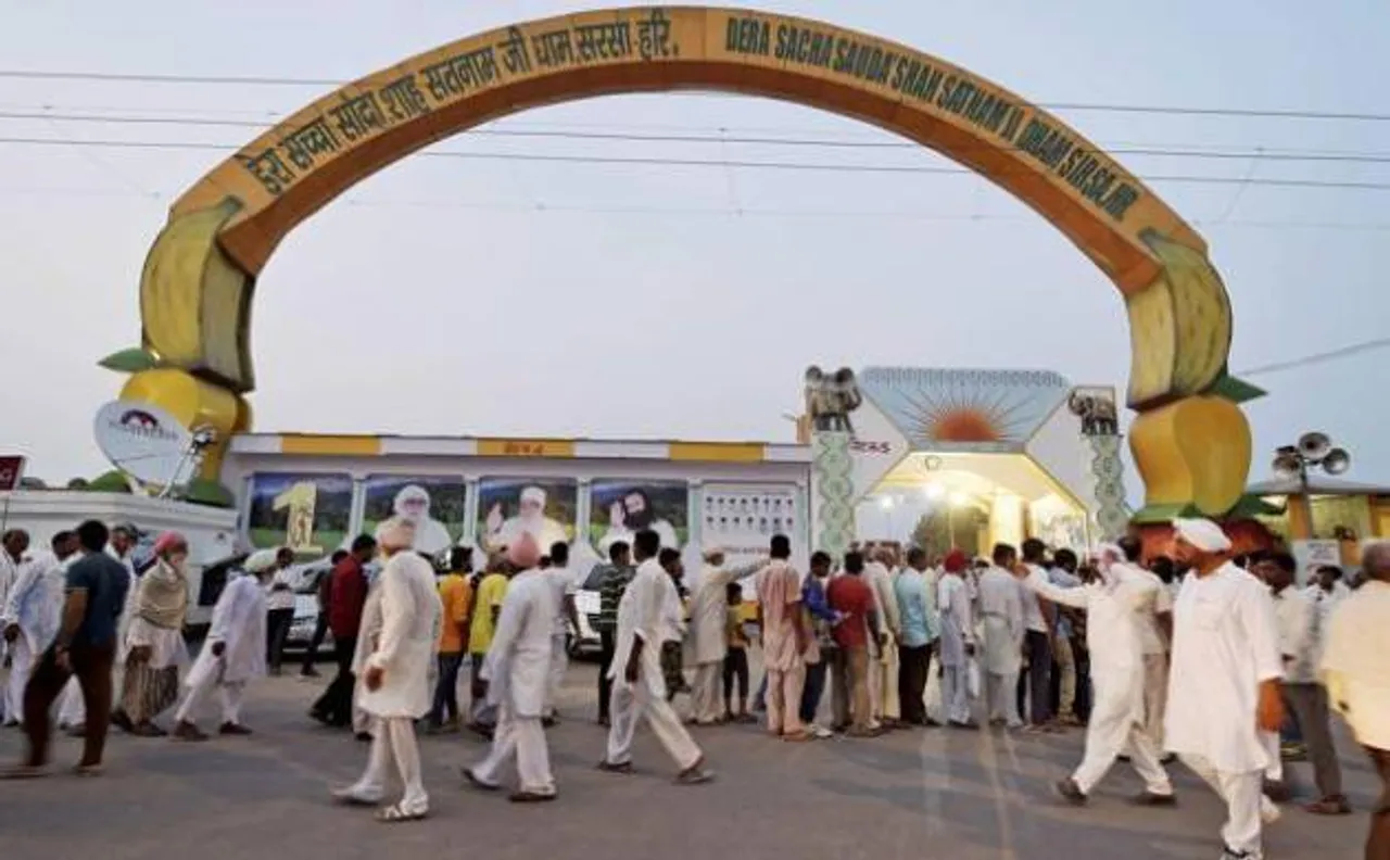Sanitisation of Dera HQ in Sirsa live: Five people, including two minors found inside campus, forensic team begins investigation