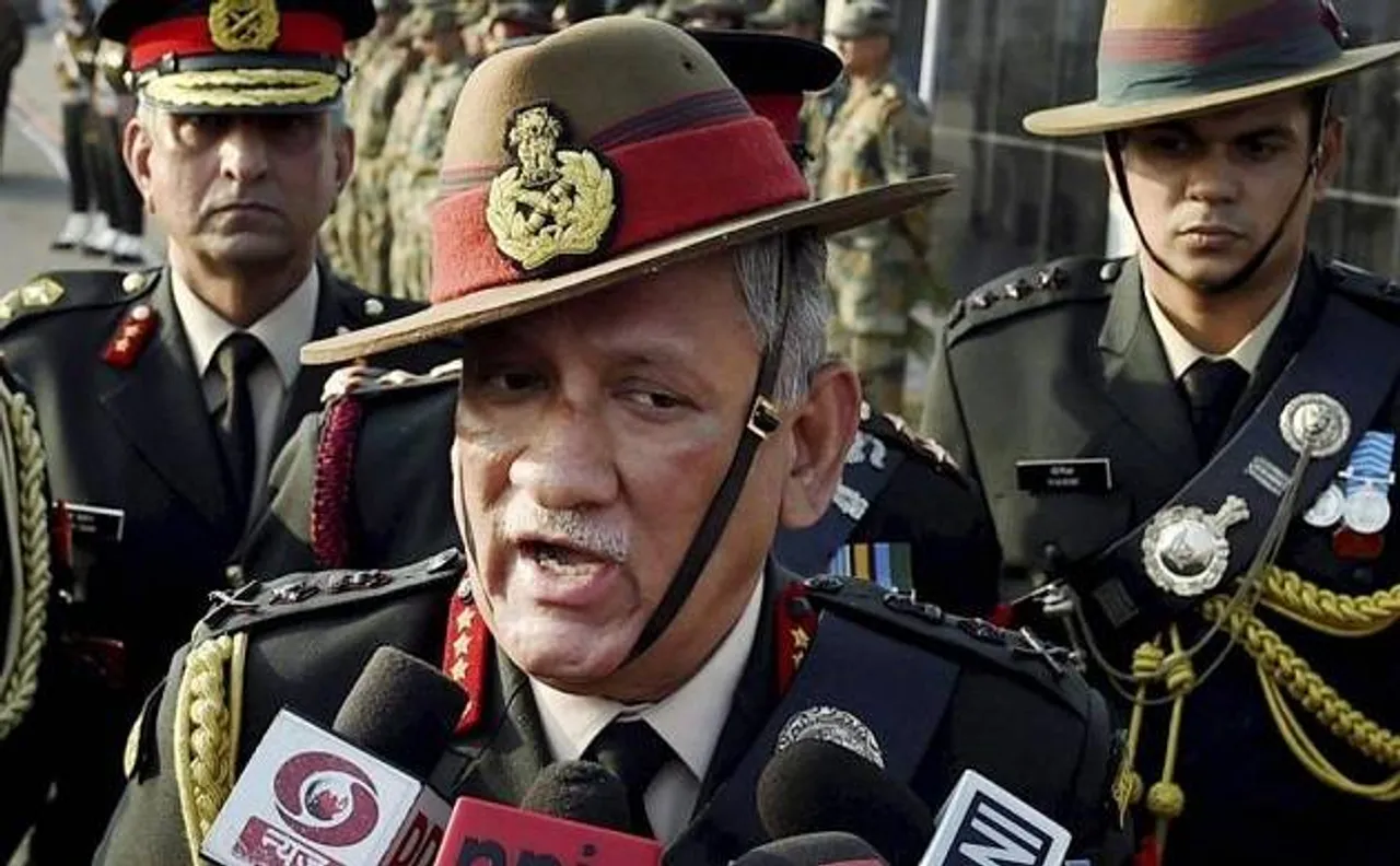 Miffed by Army Chief General Rawat's salami slicing remark, Chinese media calls him 'a big mouth'