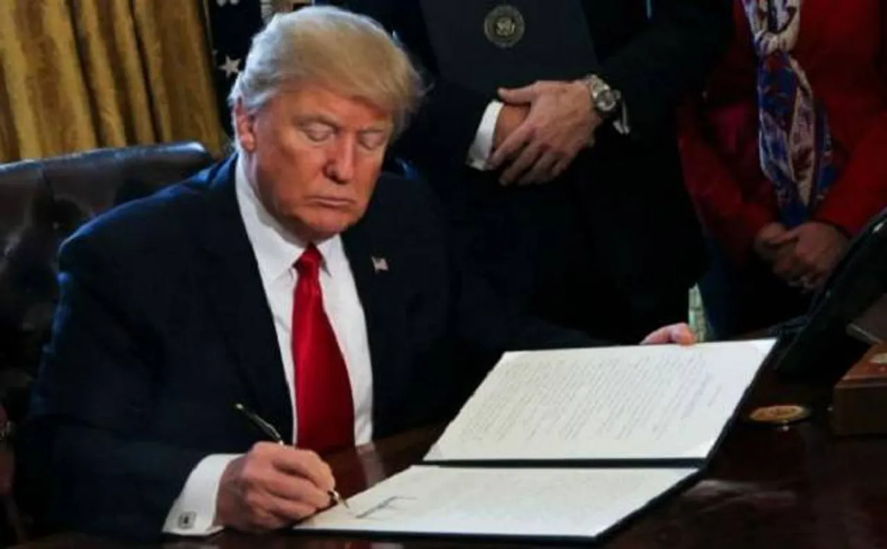 Donald Trump signs USD 15 billion hurricane relief package