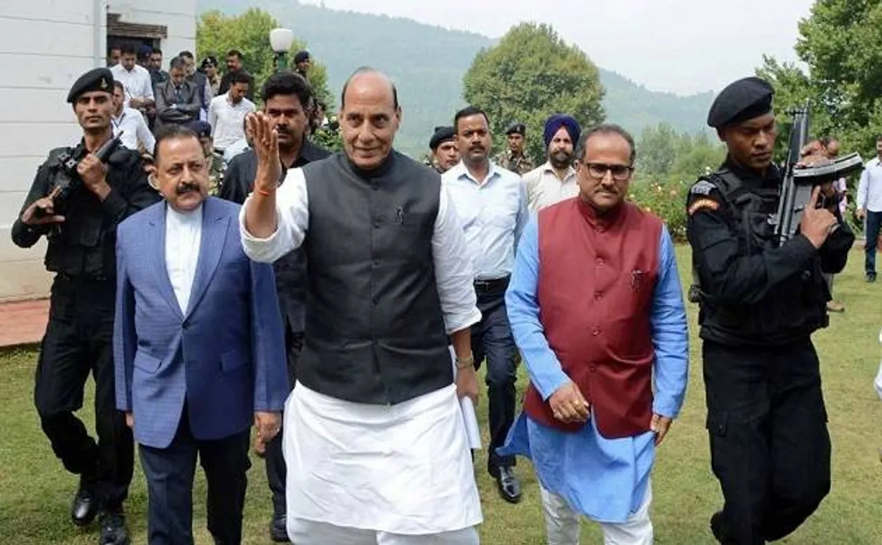 Rajnath Singh on Kashmir visit says permanent solution to Kashmir issue is based on five 'C's