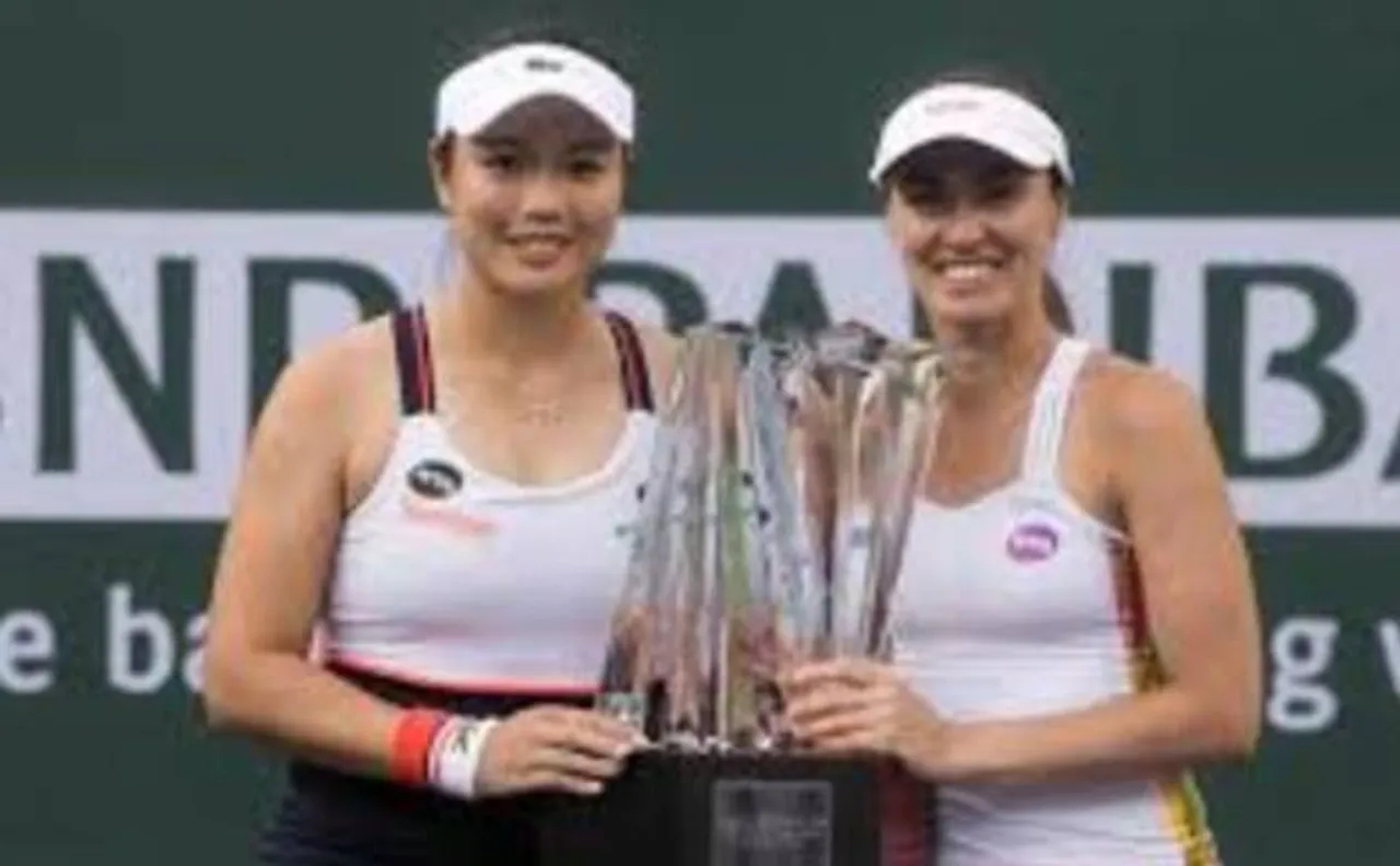 US Open 2017: Hingis-Chan defeat Czech pair of Hradecka Siniakova to win women's doubles title