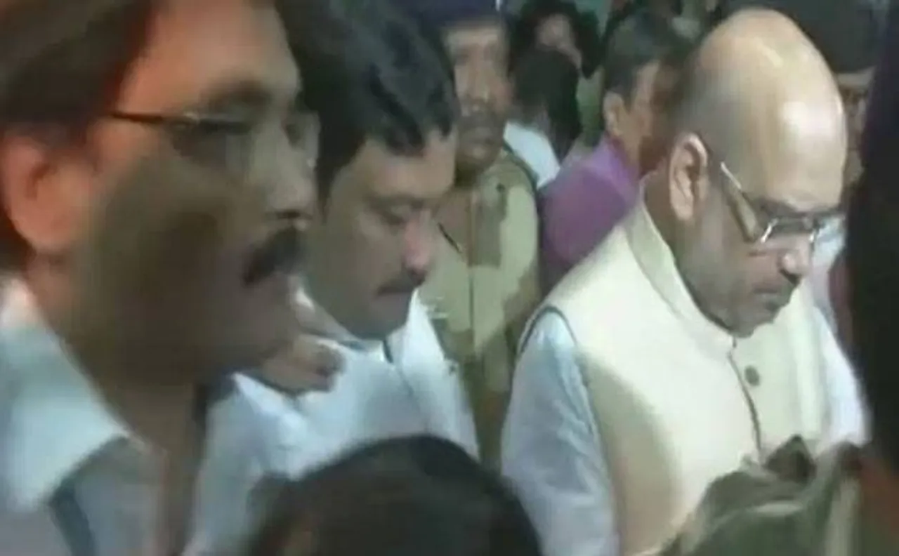 Amit Shah arrives in West Bengal for three-day tour