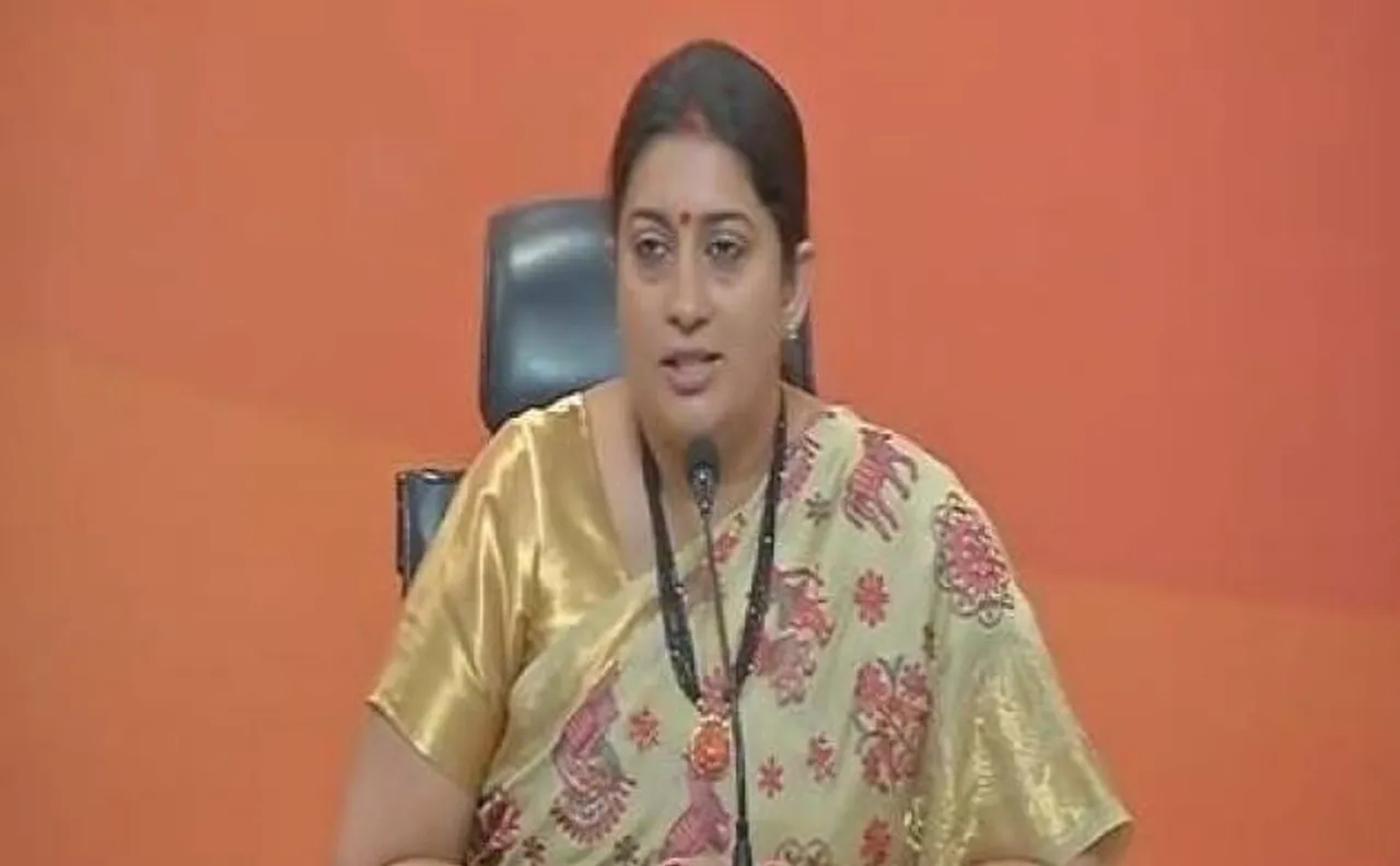 Smriti Irani on Rahul Gandhi: 'Failed dynast spoke on his failed political journey in US'