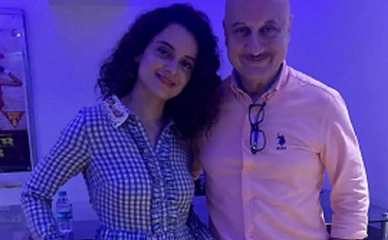 Kangana Ranaut is the finest actress of our times: Anupam Kher after watching 'Simran'
