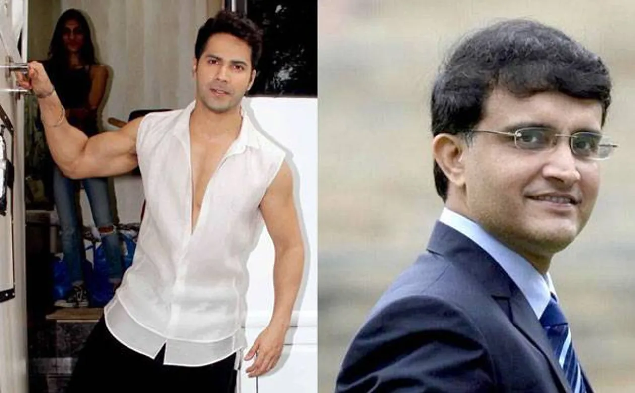 Judwaa 2: Varun Dhawan makes Saurav Ganguly shake a leg on â€˜Oonchi Hai Buildingâ€™ (watch video)