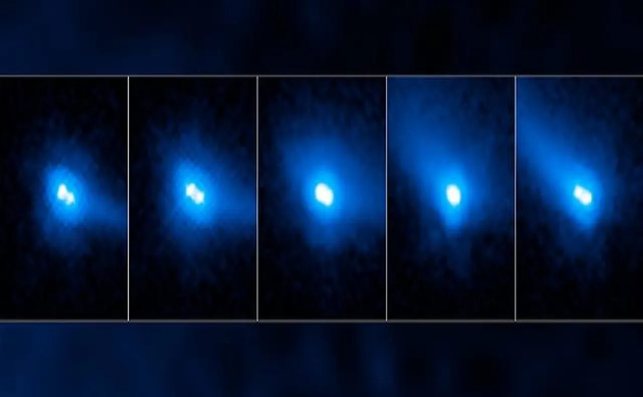 NASA's Hubble discovers pair of asteroids with comet-like features orbiting each other in the Solar System