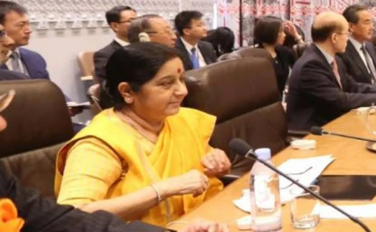 Sushma Swarajâ€™s veiled attack on Pak: 'Countries using terrorism as an instrument of state policy'