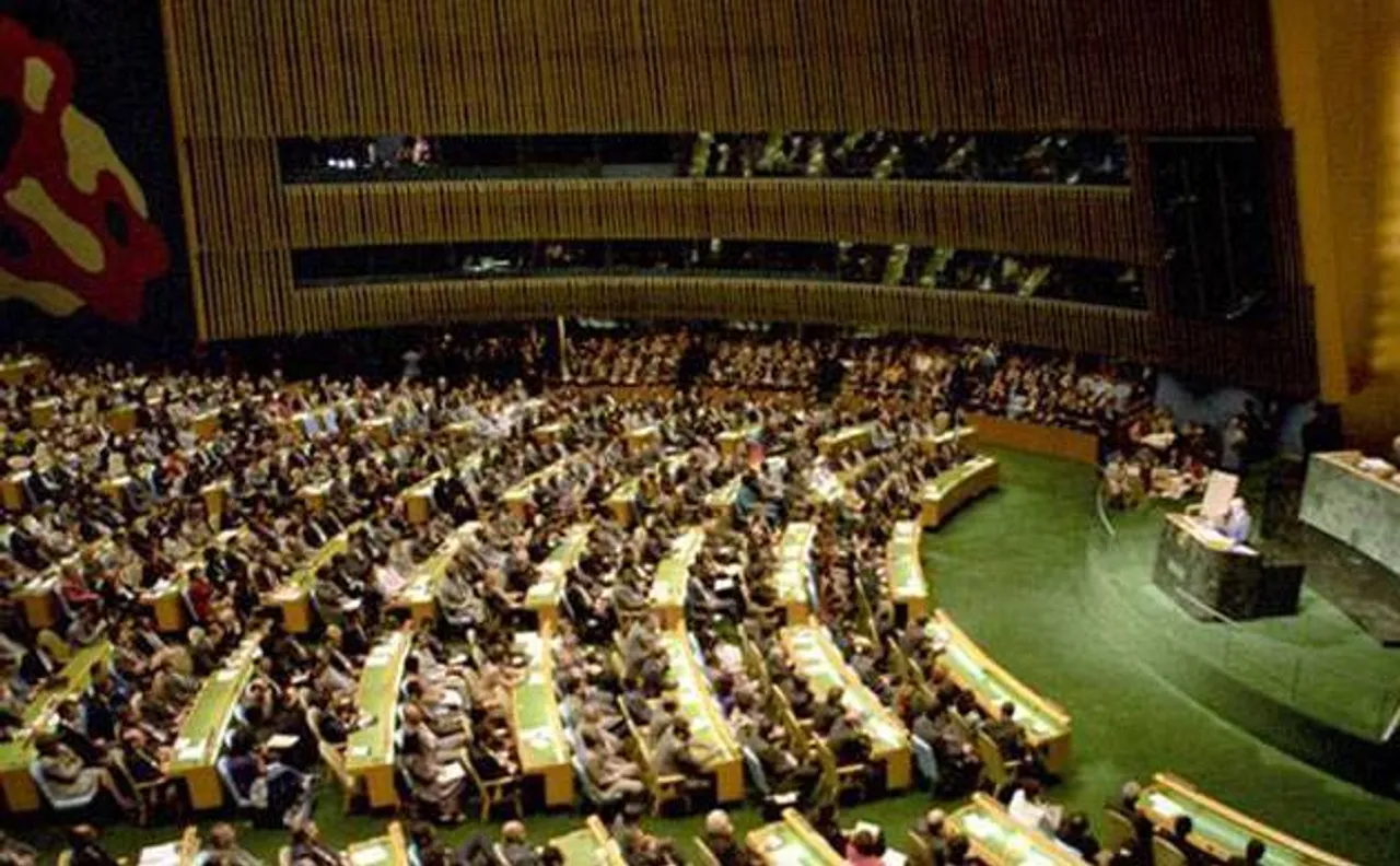 More than 40 nations sign nuclear weapons ban treaty