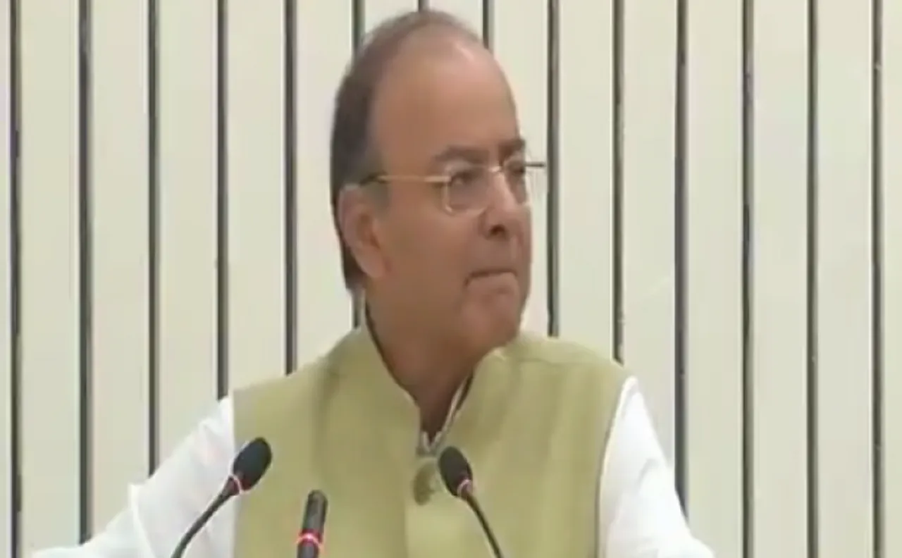 Jaitley heckled during address on bullet train at seminar in Delhi 