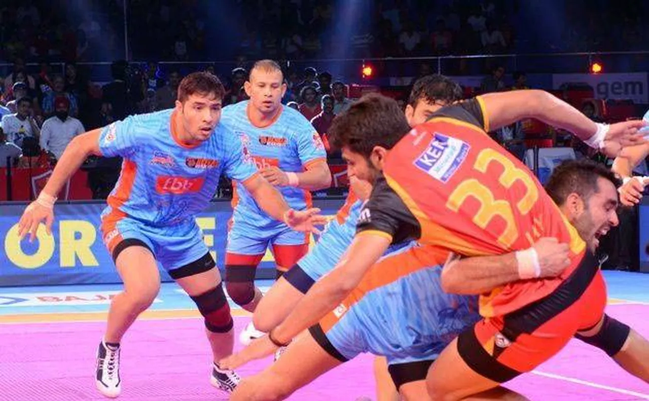 Pro-Kabaddi League: Bengal Warriors defeat Bengaluru Bulls 33-29 in thrilling encounter