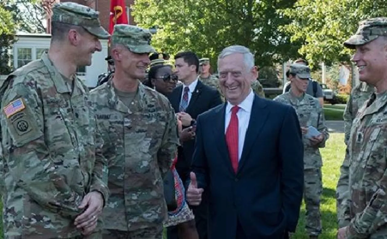 US Defence Secretary Jim Mattis reaches India, talks likely on new defence projects