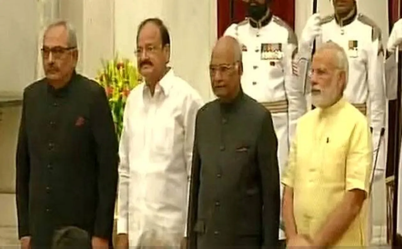 Rajiv Mehrishi takes oath as Comptroller and Auditor General in presence of PM Modi, President Kovind
