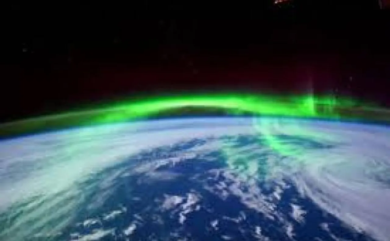 Breathtaking northern lights or Aurora Borealis captured from space, thanks to NASA's ISS  | Watch Video