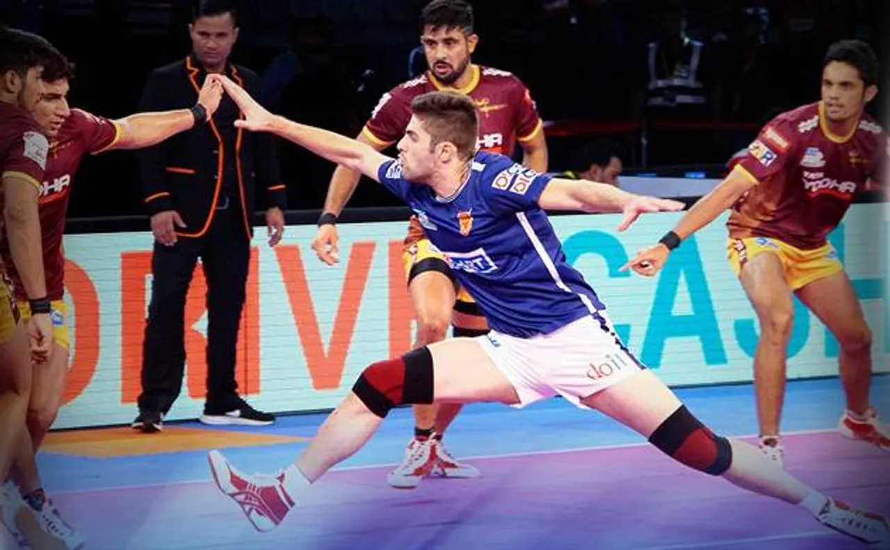 Pro-Kabaddi League: UP Yoddha thrash Dabang Delhi 45-16