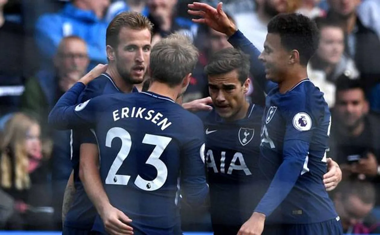 Harry Kane scores twice as Tottenham Hotspur trounce Huddersfield Town 4-0, climb to third sport in Premier League table