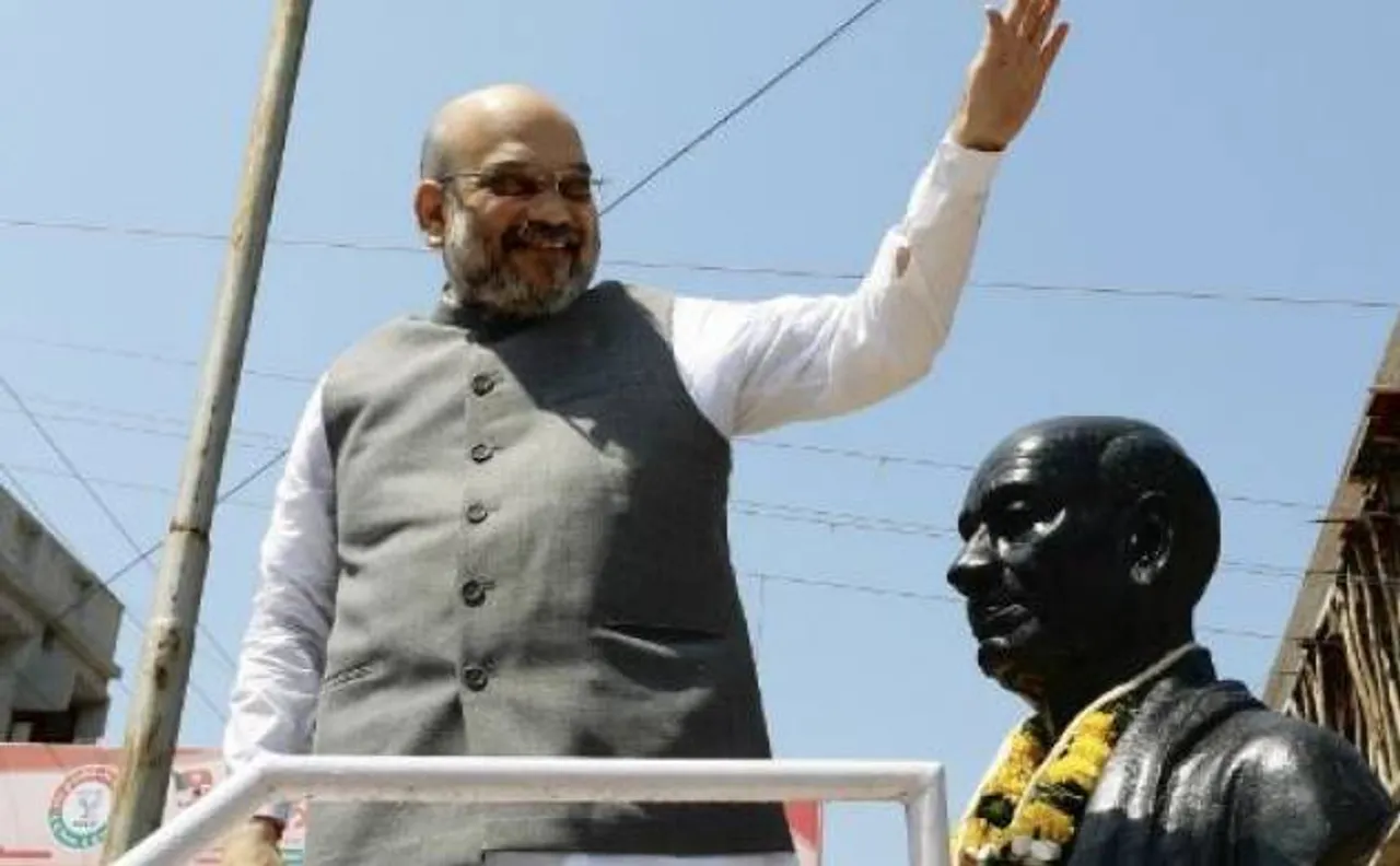 Gujarat polls: BJP prez Amit Shah holds meeting with Jaitley, Rupani