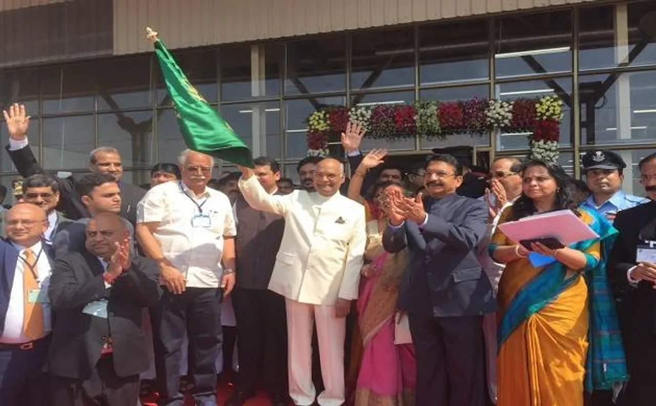 President Ram Nath Kovind inaugurates Shirdi airport