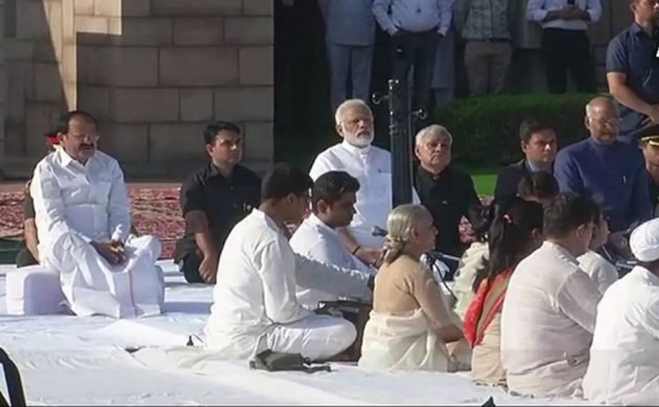 Gandhi Jayanti | President Kovind, Vice-President Naidu, PM Modi pay tribute to Gandhi Ji and Shastri Ji
