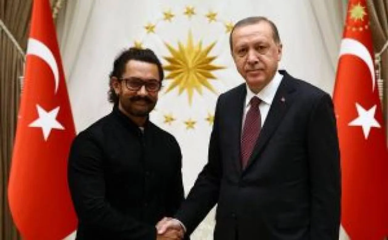 Bollywood superstar Aamir Khan meets Turkish President Erdogan in Ankara