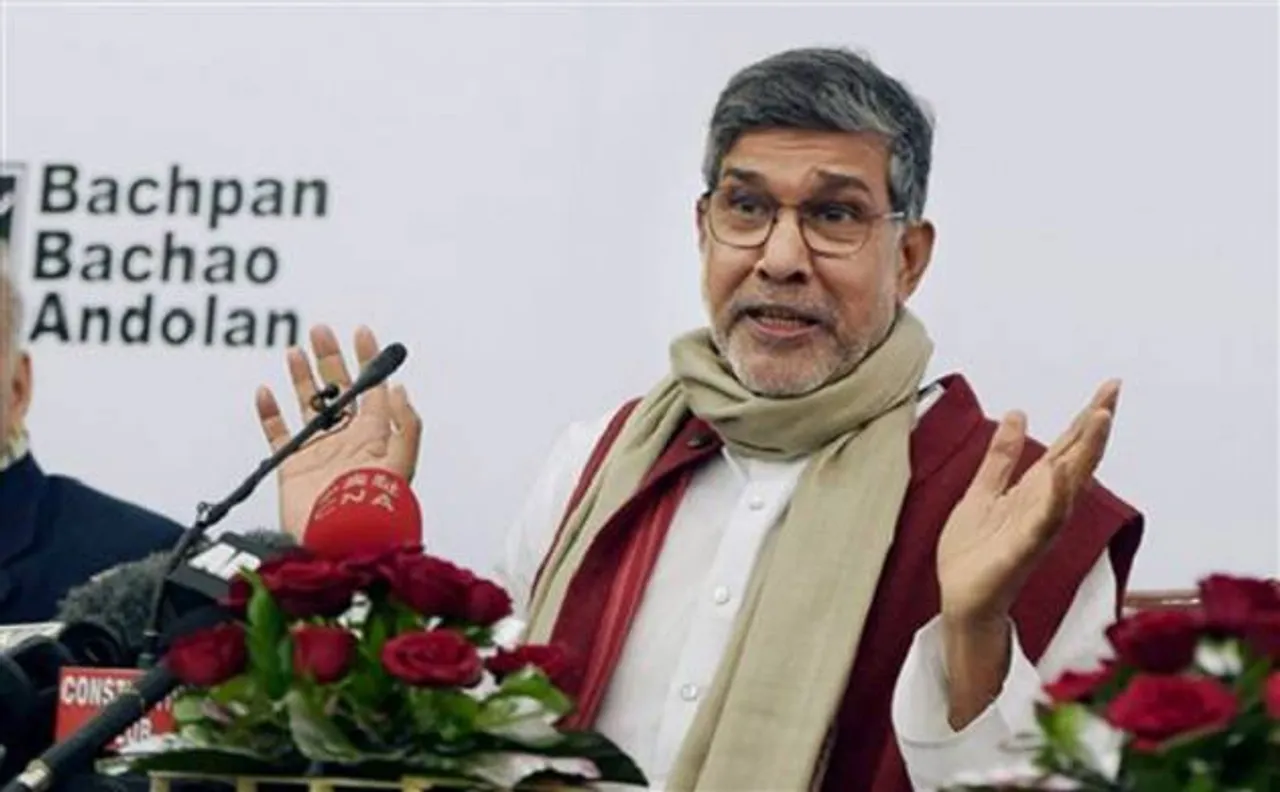 Nobel laureate Kailash Satyarthi vows to struggle for Kashmiri children