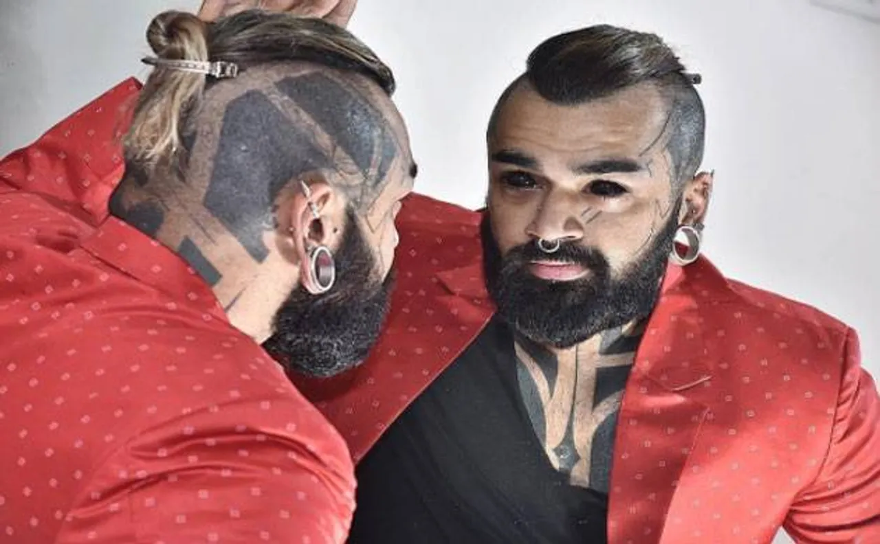 Meet Karan King, the first Indian ever to get eyeballs tattooed