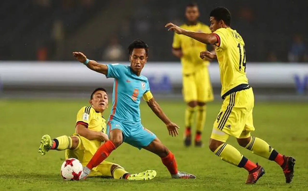 FIFA U-17 World Cup: Colombia beat India 2-1