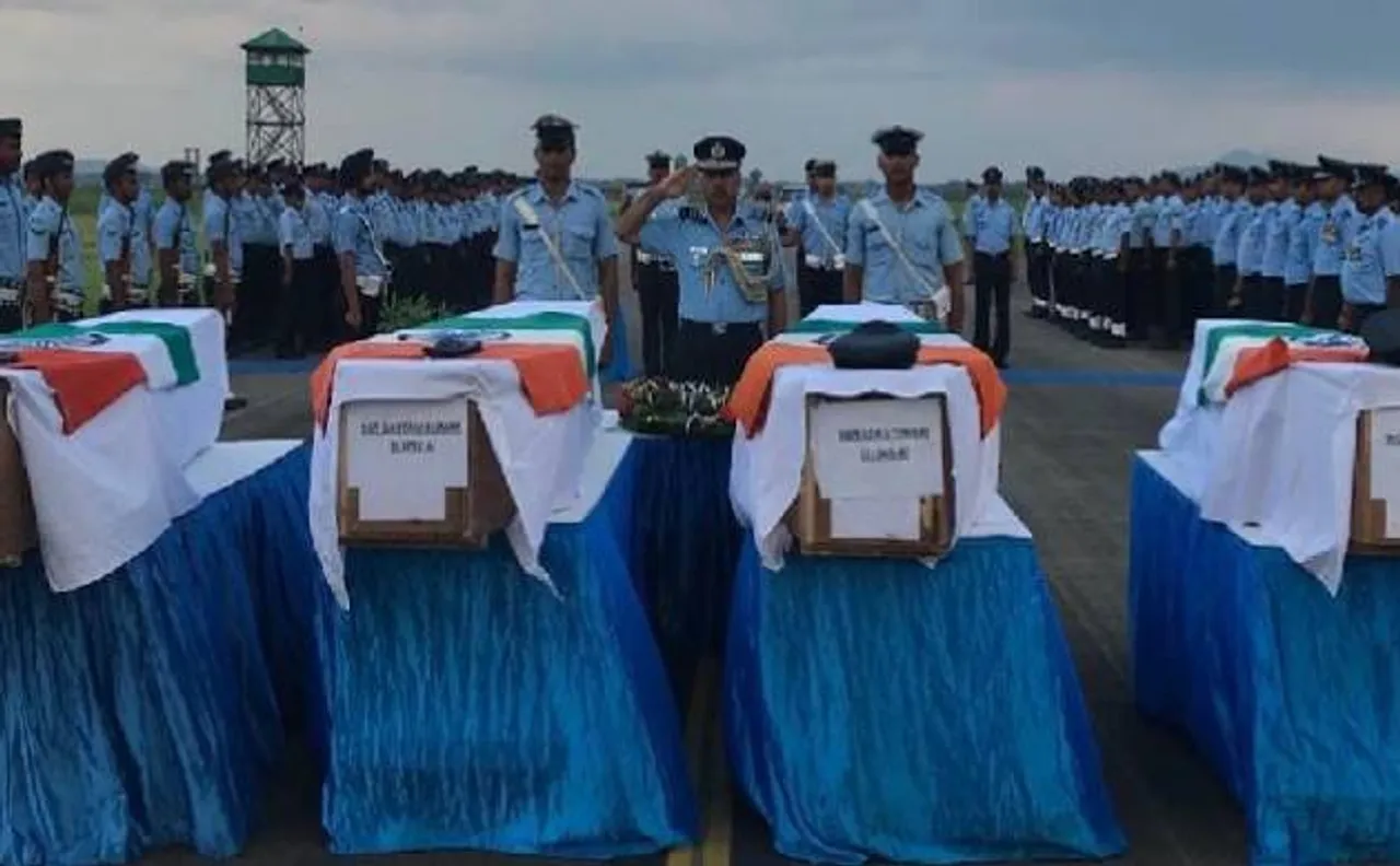 IAF helicopter crash: Soldiersâ€™ bodies wrapped in plastics, broken cardboards; Indian Army terms it aberration