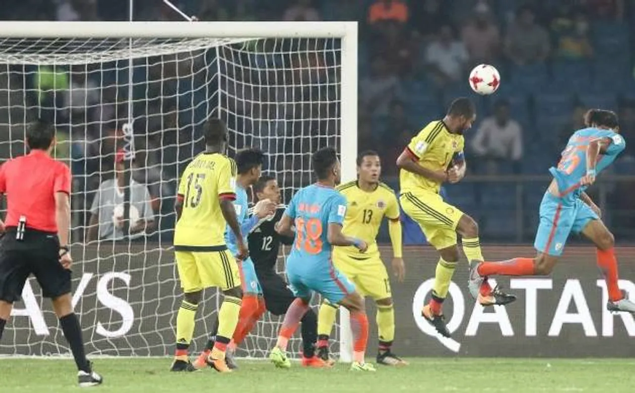 FIFA U-17 World Cup: Jeakson scores equaliser but Colombia beat India 2-1 