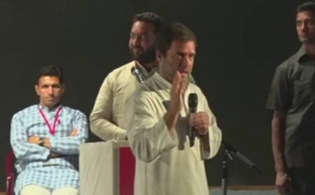 Gujarat Assembly Polls 2017: Rahul Gandhi alleges gender bias in RSS, BJP
