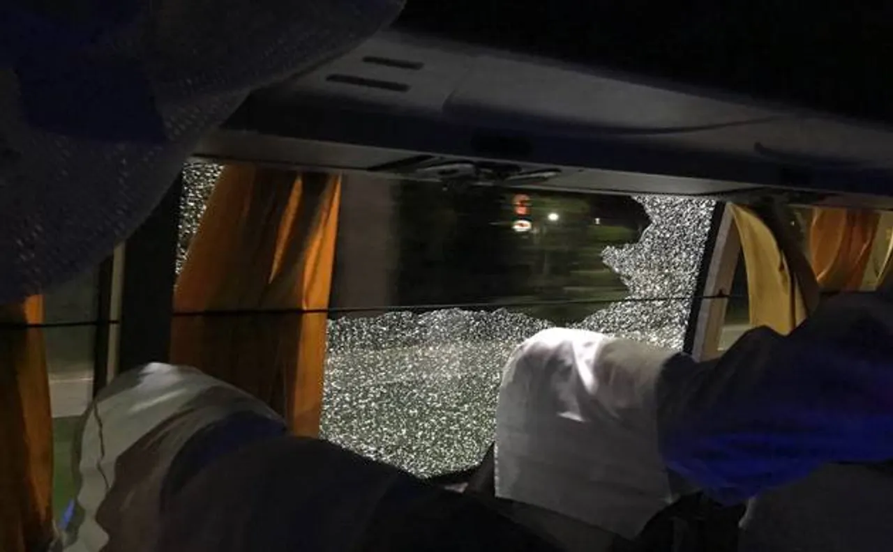 Stone thrown at Australian cricket team bus after 2nd T20 International in Guwahati