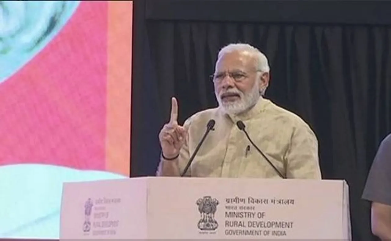 PM Modi pitches for outcome-based approach for rural development
