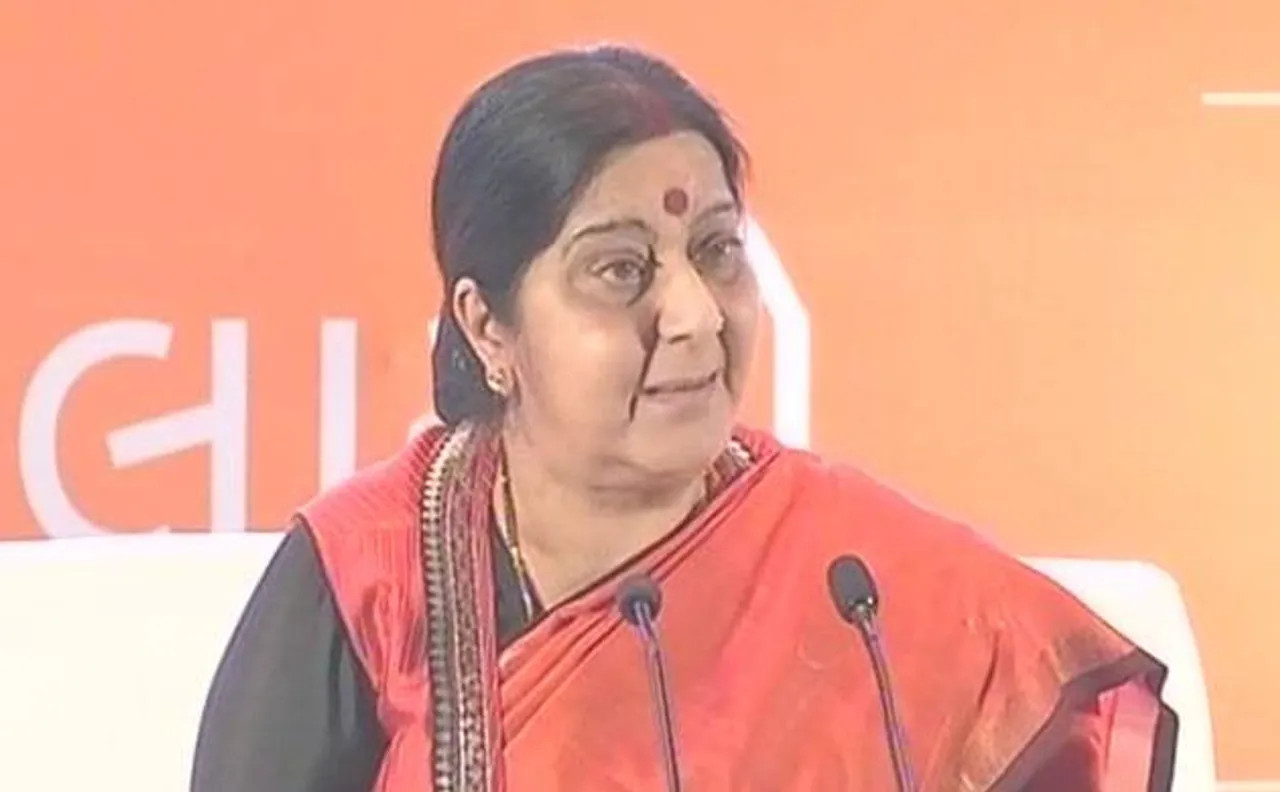Sushma reacts to Rahulâ€™s remark on gender bias in BJP, says 2 out of 4 CCS members are women