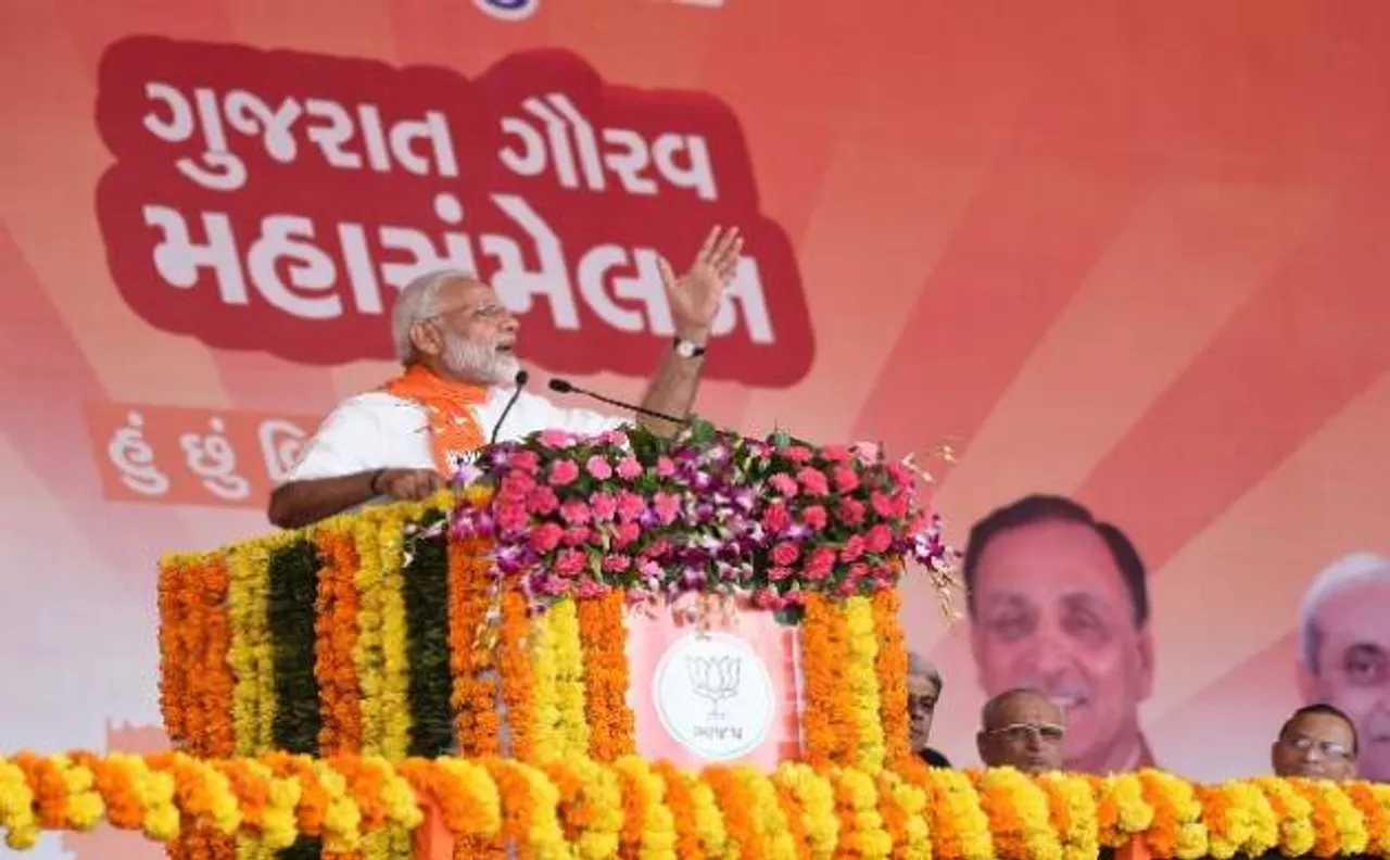 Prime Minister Narendra Modi says Gujarat election is fight between development and dynasty
