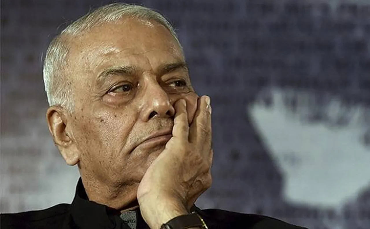 Yashwant Sinha attacks Modi government, calls for 'lokshakti' to check 'rajshakti'
