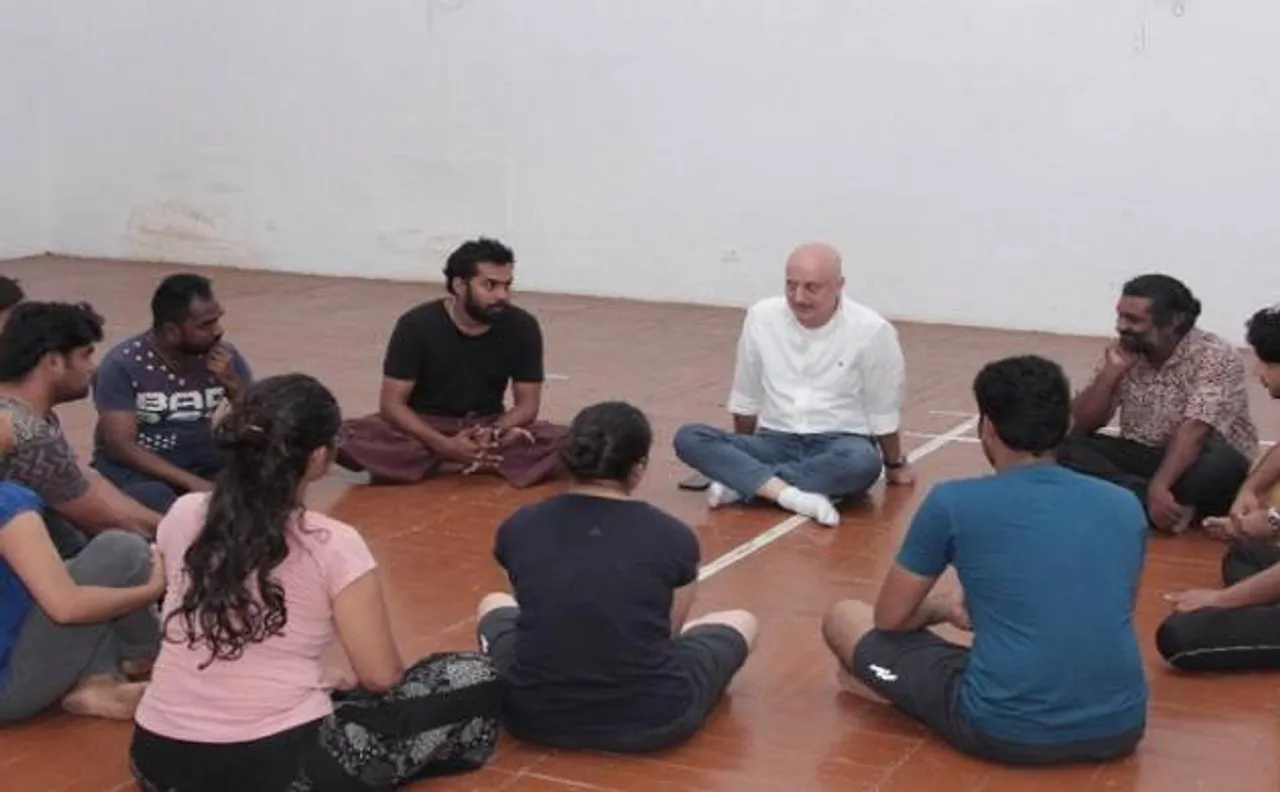 FTII Chairman Anupam Kher on his surprise visit to campus tells students I am on your side