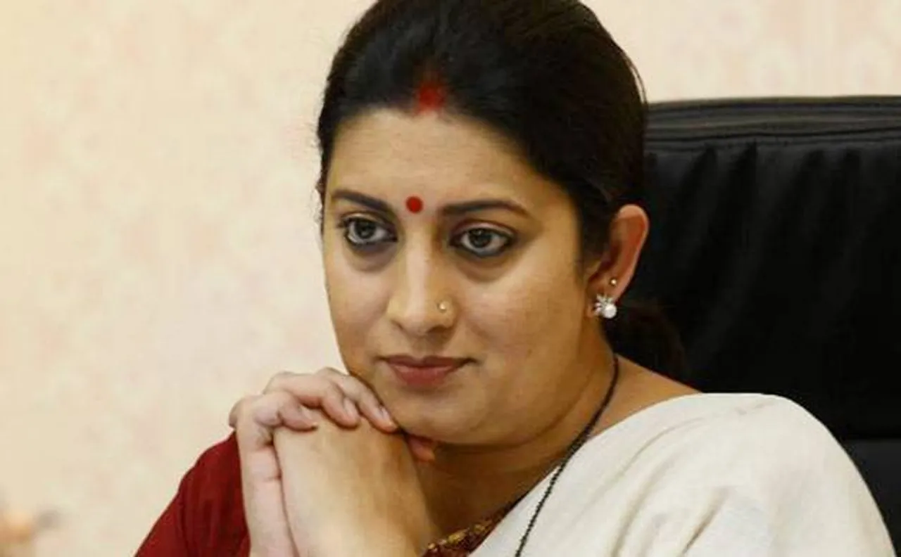 Smriti Irani asks Congress to come clean on Bofors