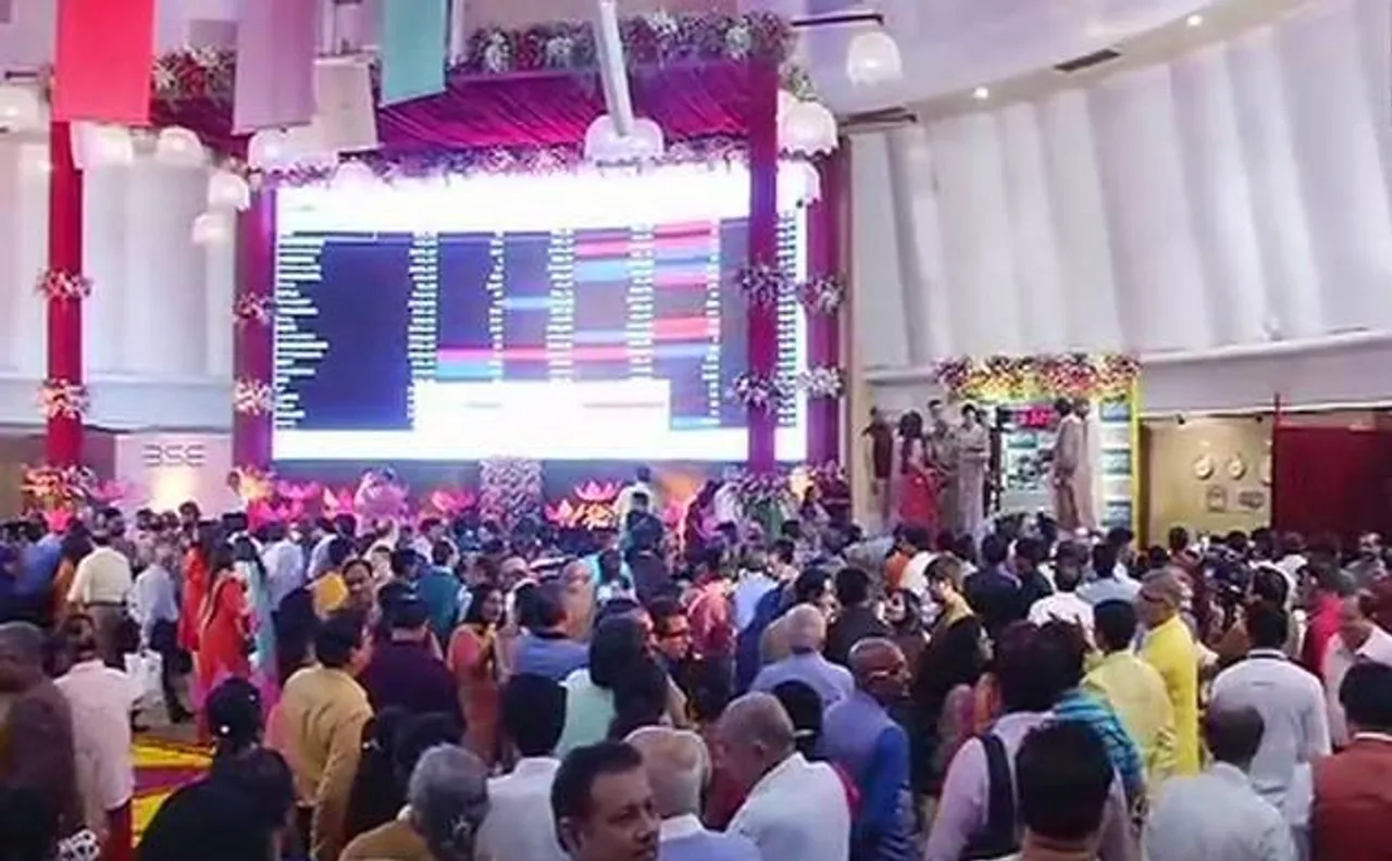 Sensex rises over 72 points in Muhurat trading session on Diwali