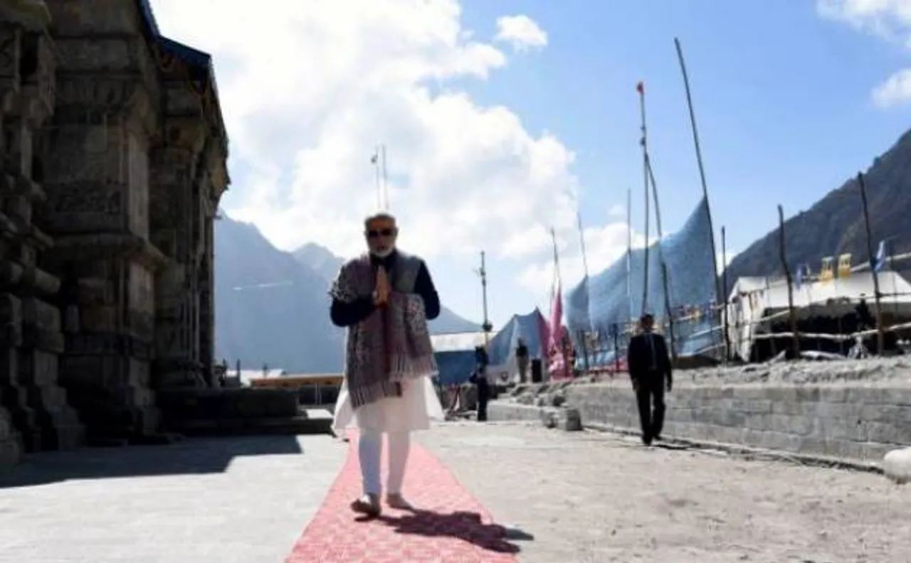 Narendra Modi in Kedarnath: PM lays foundation stones for developmental projects, vows to create developed India by 2022