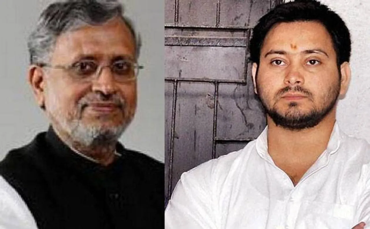 Bihar deputy Chief Minister Sushil Modi, Tejashwi Yadav engage in Twitter spat
