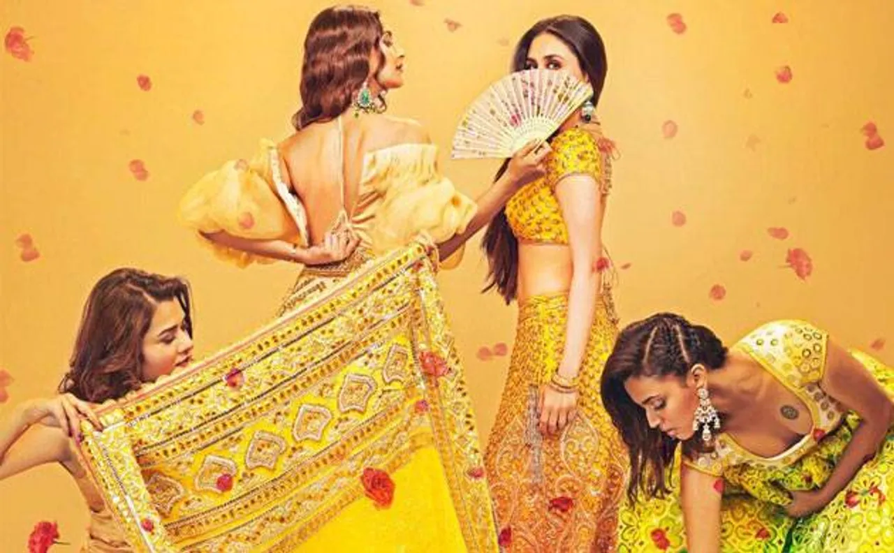 Veere Di Wedding teaser poster: Sonam, Kareena looks glammed up for this grand 'wedding'