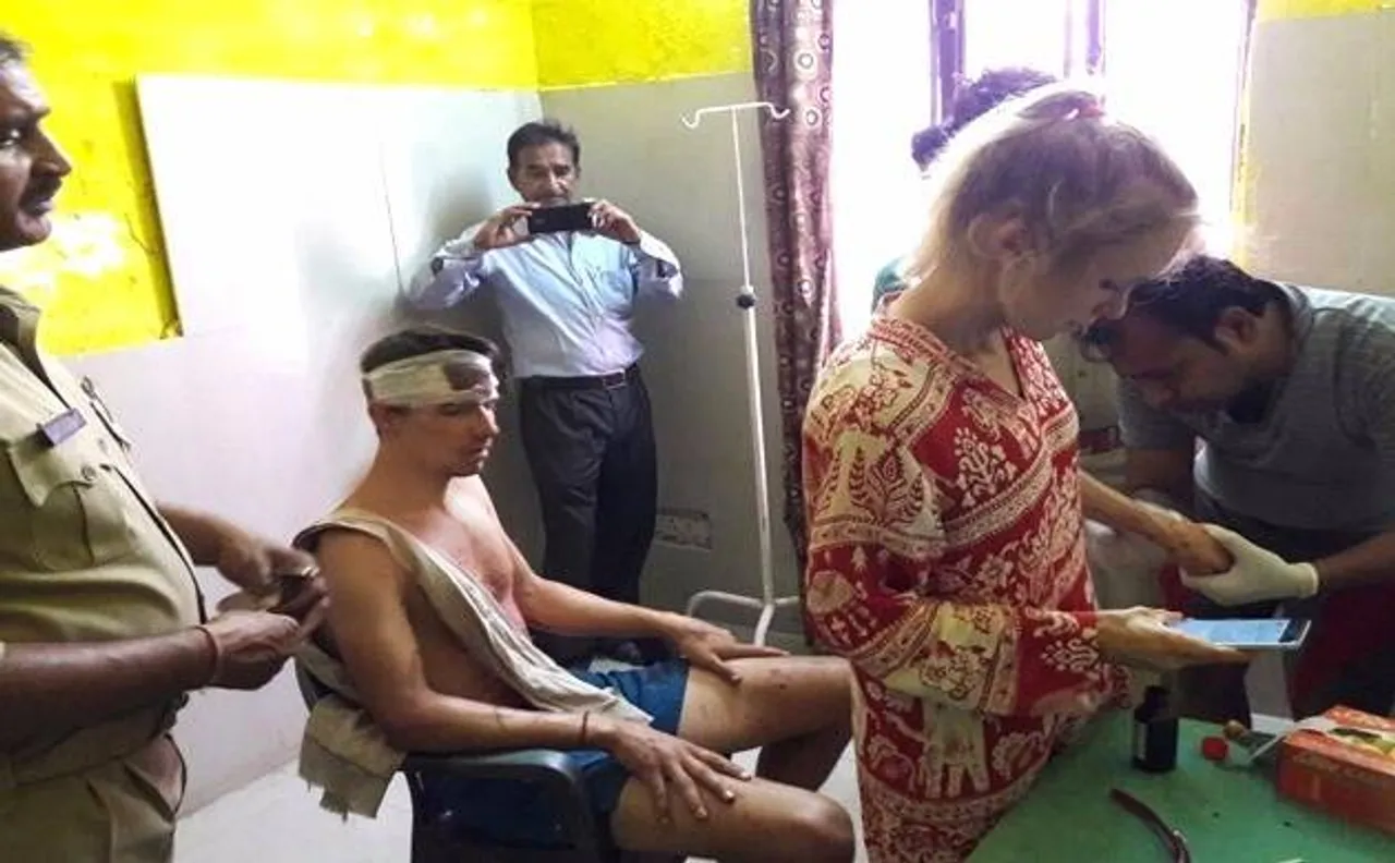 Swiss couple assault: Uttar Pradesh Police detains five minors, one absconding