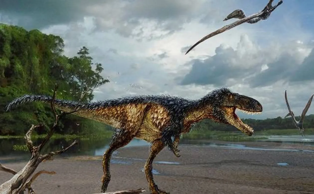 Dinosaur with raccoon-like bandit mask identified by scientists