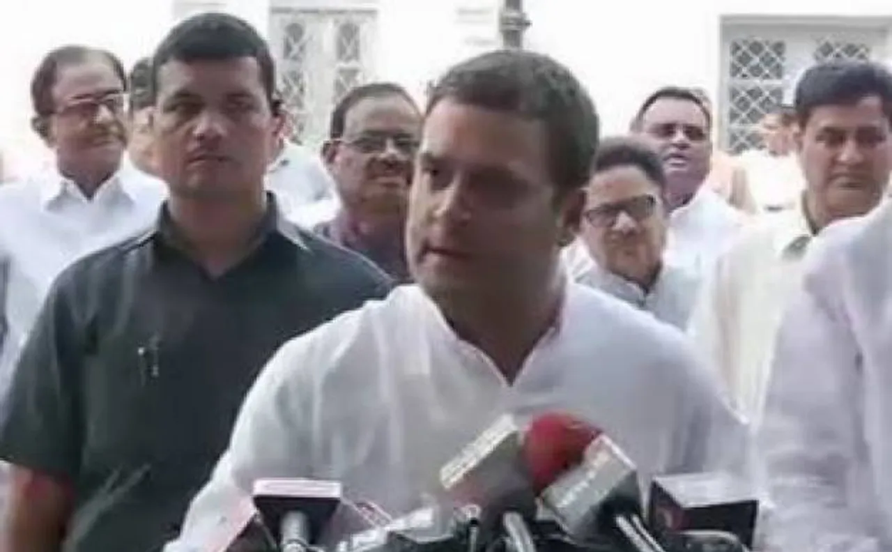 Rahul Gandhi slams Modi, says PM hit country with 'torpedoes' of note ban, GST