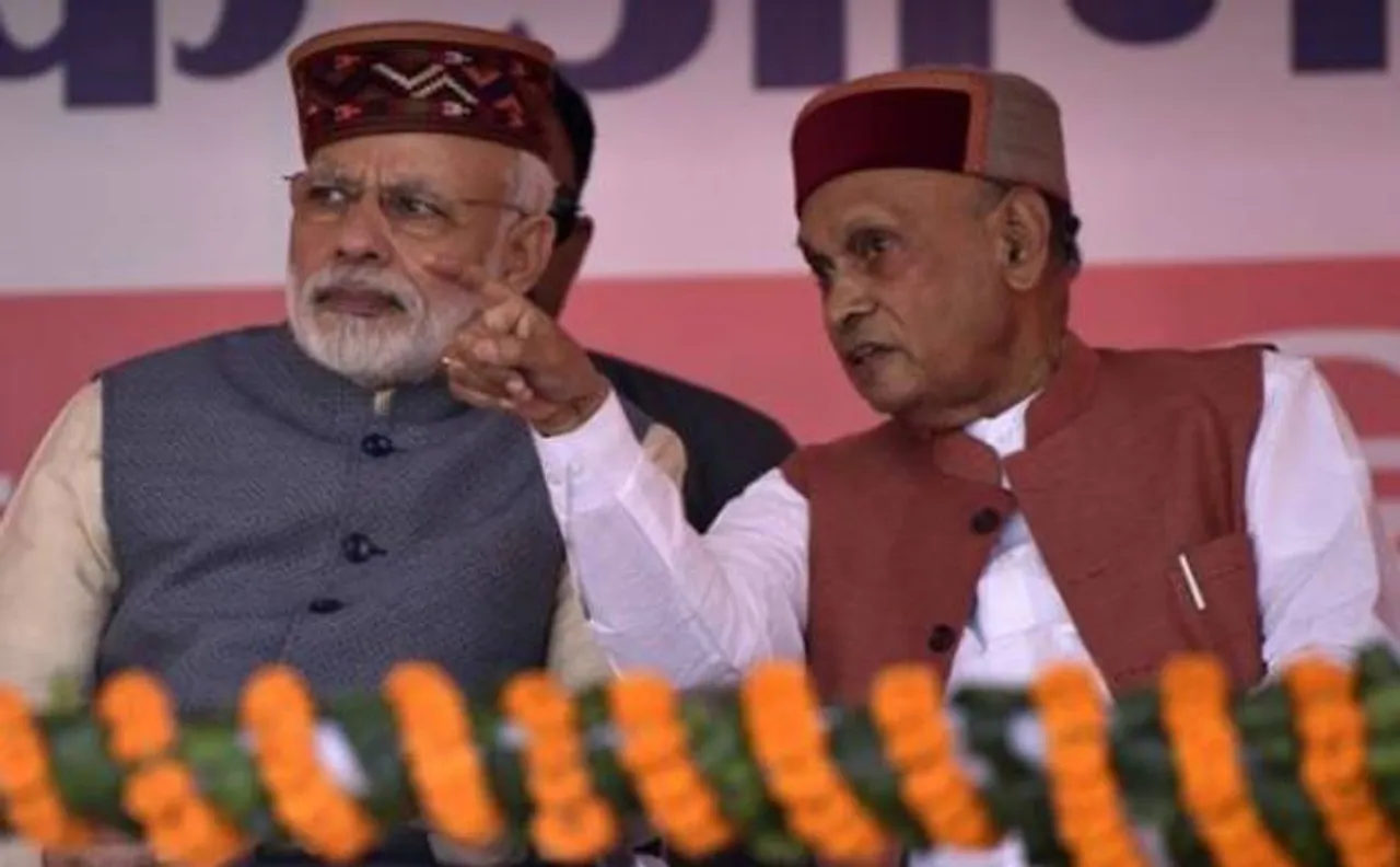 Himachal Pradesh Assembly polls 2017: BJP prez Amit Shah announces Prem Kumar Dhumal as party's CM candidate