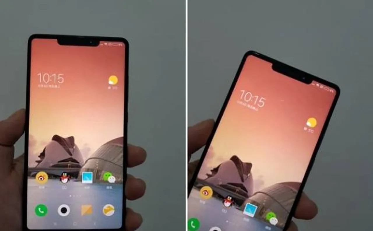 Xiaomi Mi MIX 2s images leaked, might feature an iPhone X like notch
