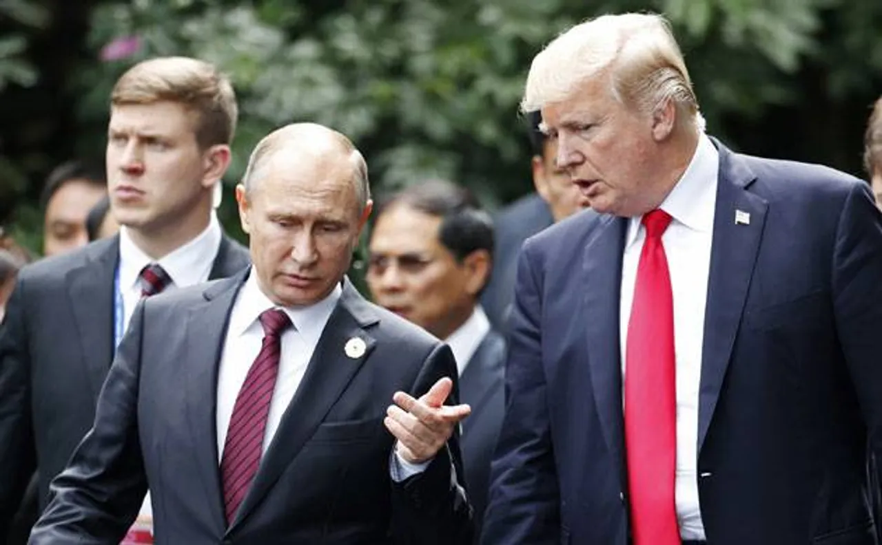 US President Donald Trump and Vladimir Putin cross paths again in Vietnam