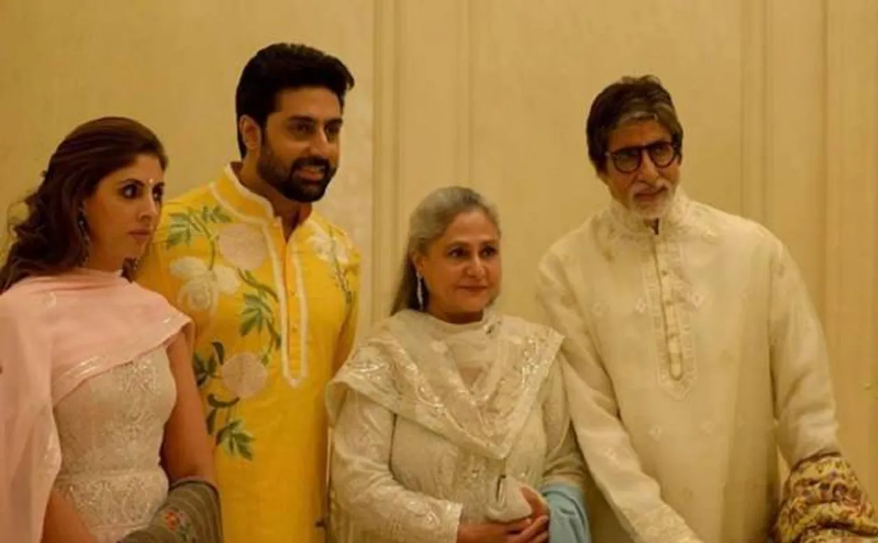 Amitabh Bachchan shares adorable pictures of Jaya Bachchan, Shweta and Abhishek